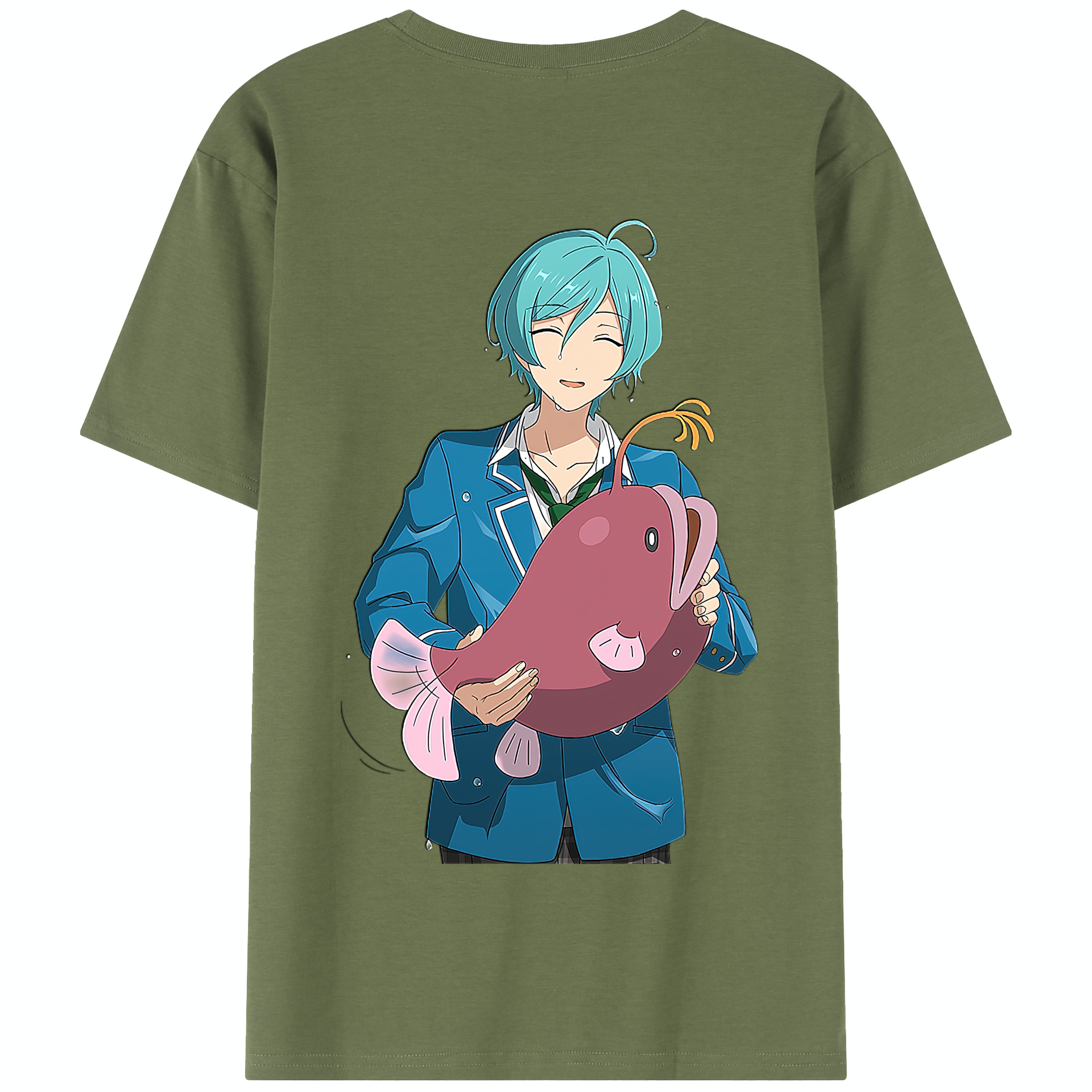（画像用） あんさんぶるスターズ! Ensemble Stars 綿100％半袖Tシャツ（背面プリント）